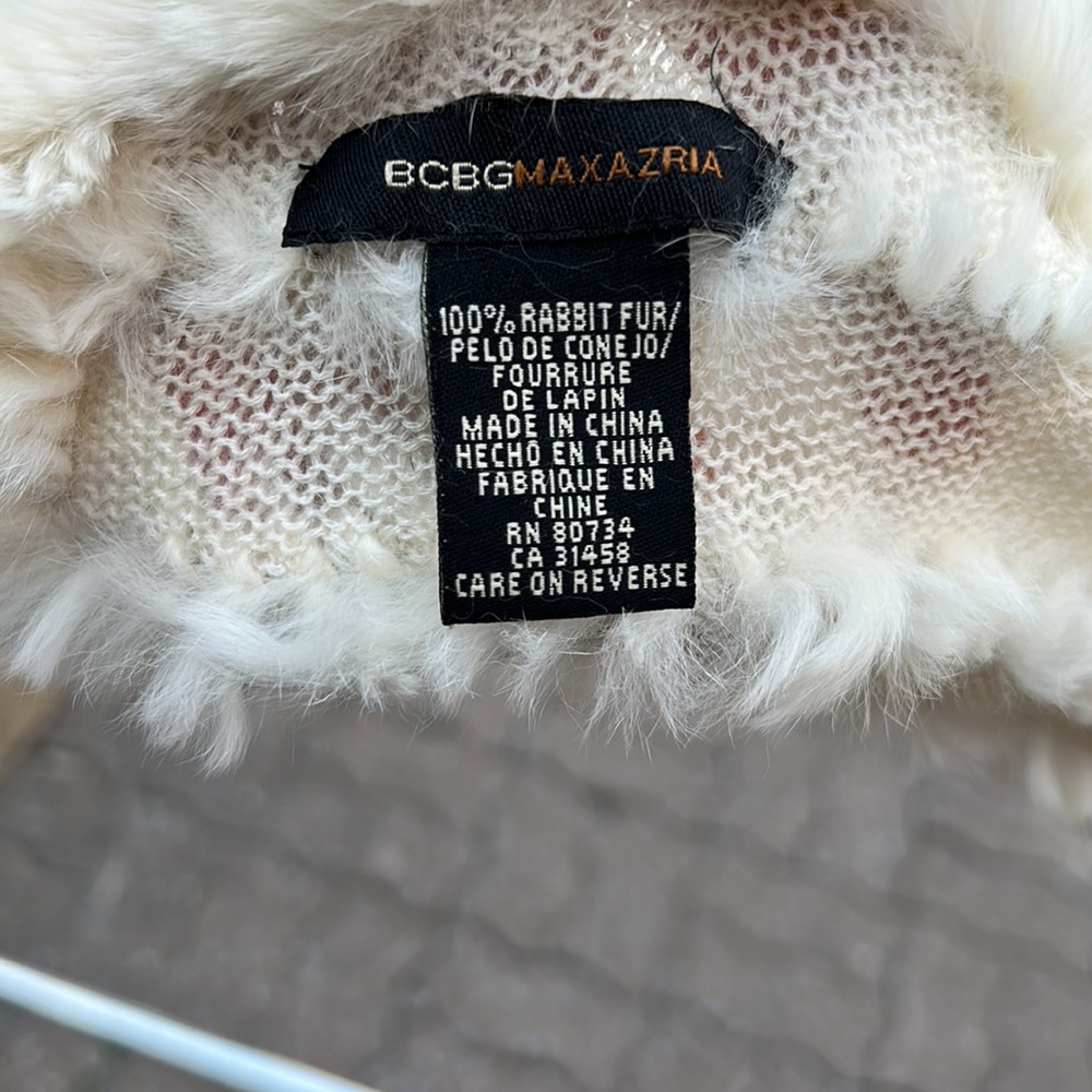 BCBGMAXAZRIA Fur Scarf - Picture 3 of 7